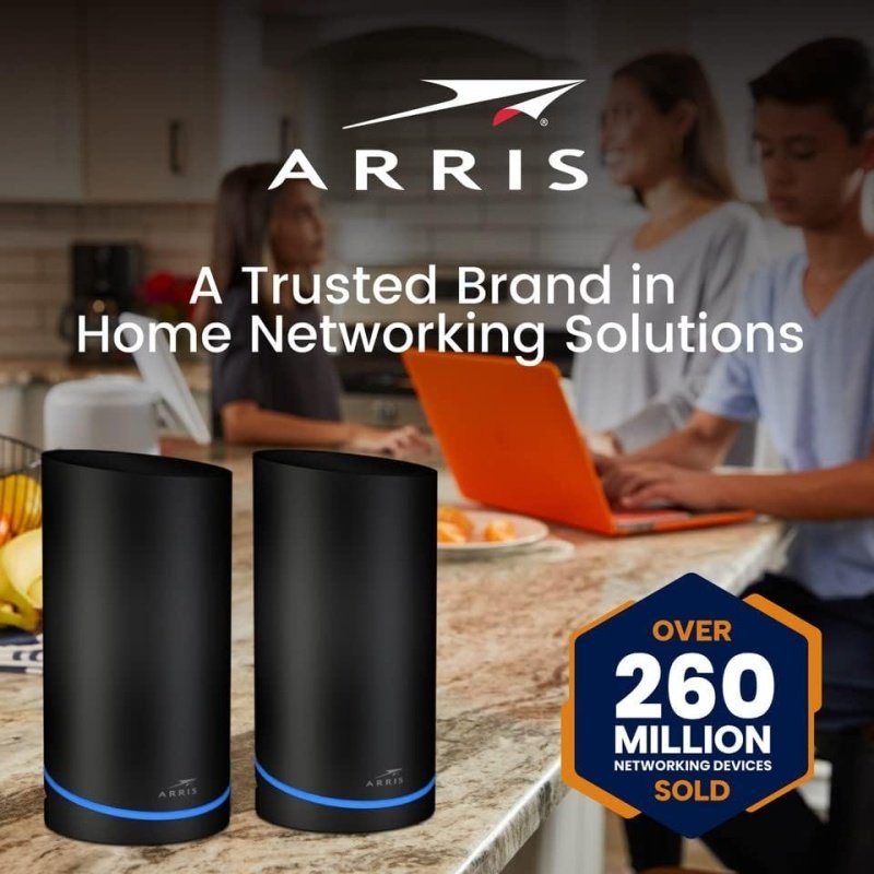 ARRIS Surfboard mAX 6E W161 Tri-Band Mesh Wi-Fi 6E System - Image 6